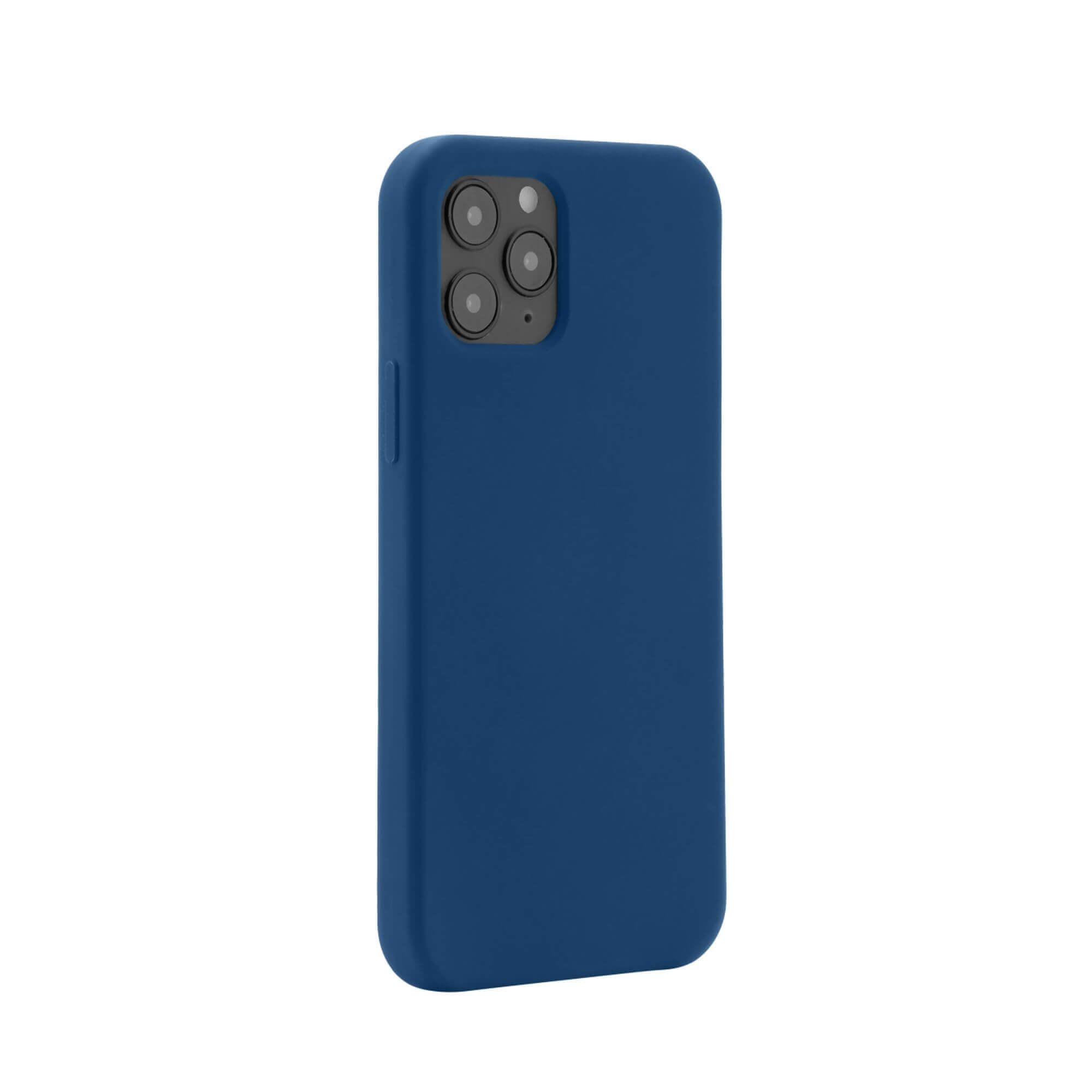 iPhone 12 / iPhone 12 Pro Silikon Backcase Hülle Steglitz (10679) - Blau