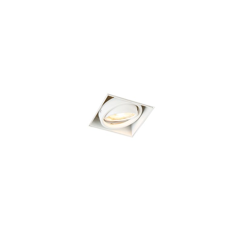 Inbouwspot wit GU10 draai- en kantelbaar trimless - Oneon