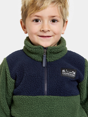 Didriksons Gosig Fleecetrøye, Pine Green
