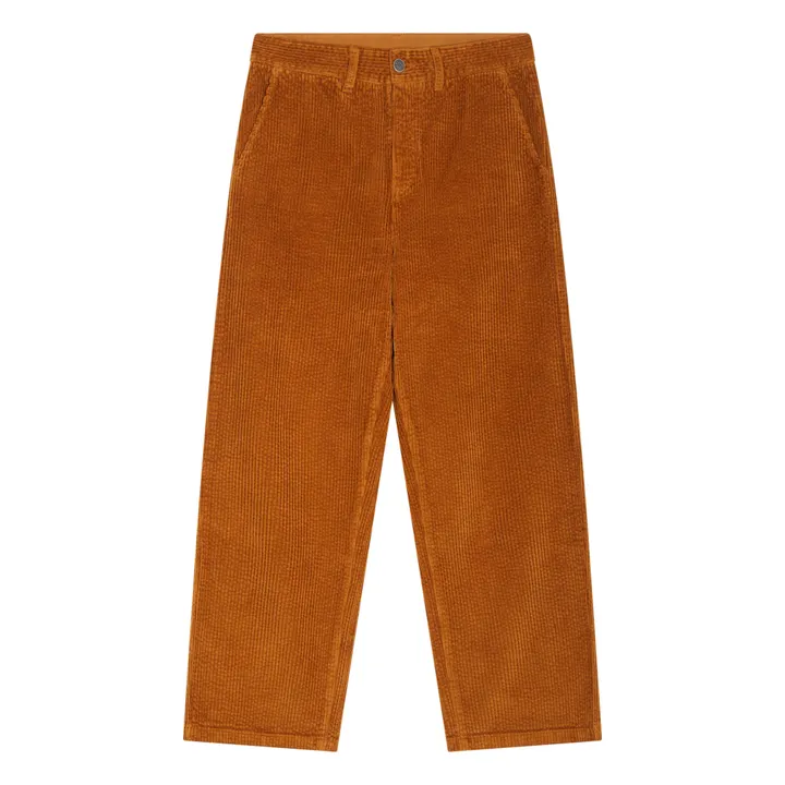 SMALLABLE BASICS Pantalon Femme velours côtelé coton bio | Noisette