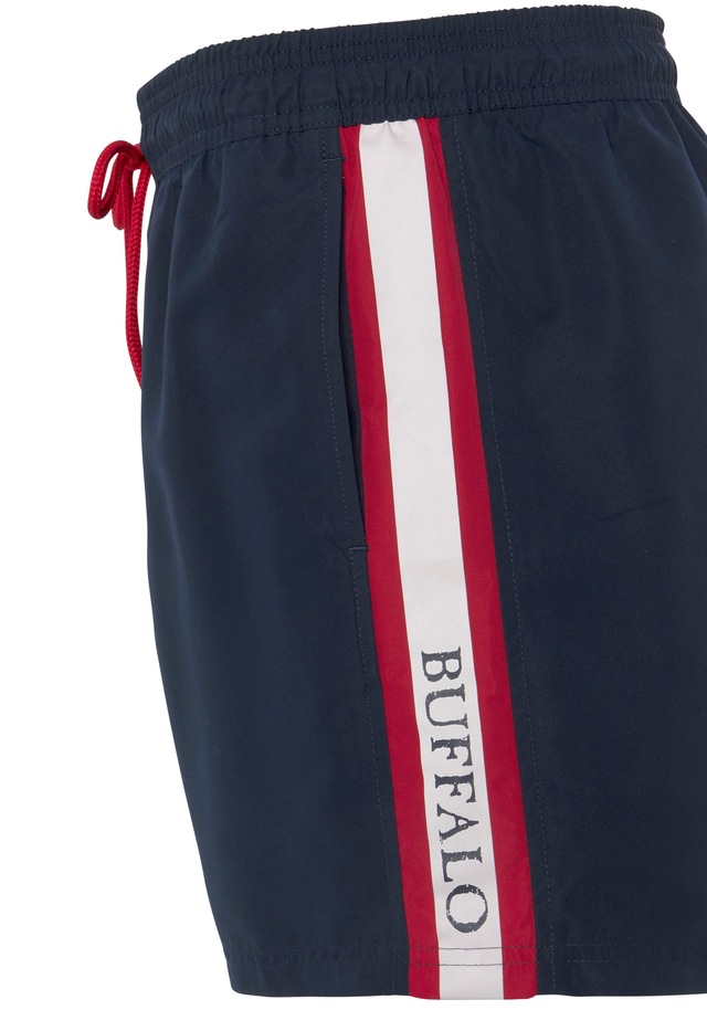 Buffalo Badeshorts , mit kontrastfarbenen Details