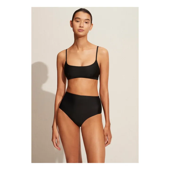 Matteau Bas de Maillot Taille Haute | Noir