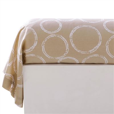 Linge de lit rayures de motifs - BECQUET CRÉATION