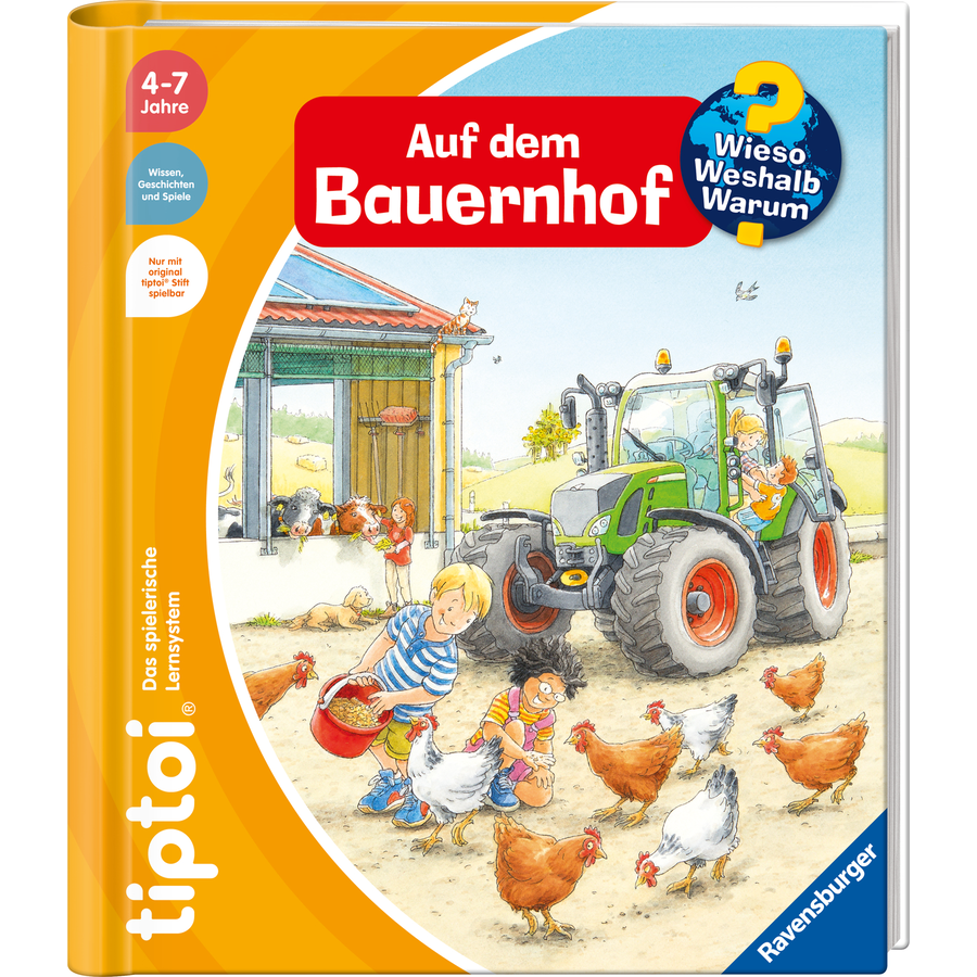 Ravensburger tiptoi® Starter-Set: Stift und Bauernhof-Buch