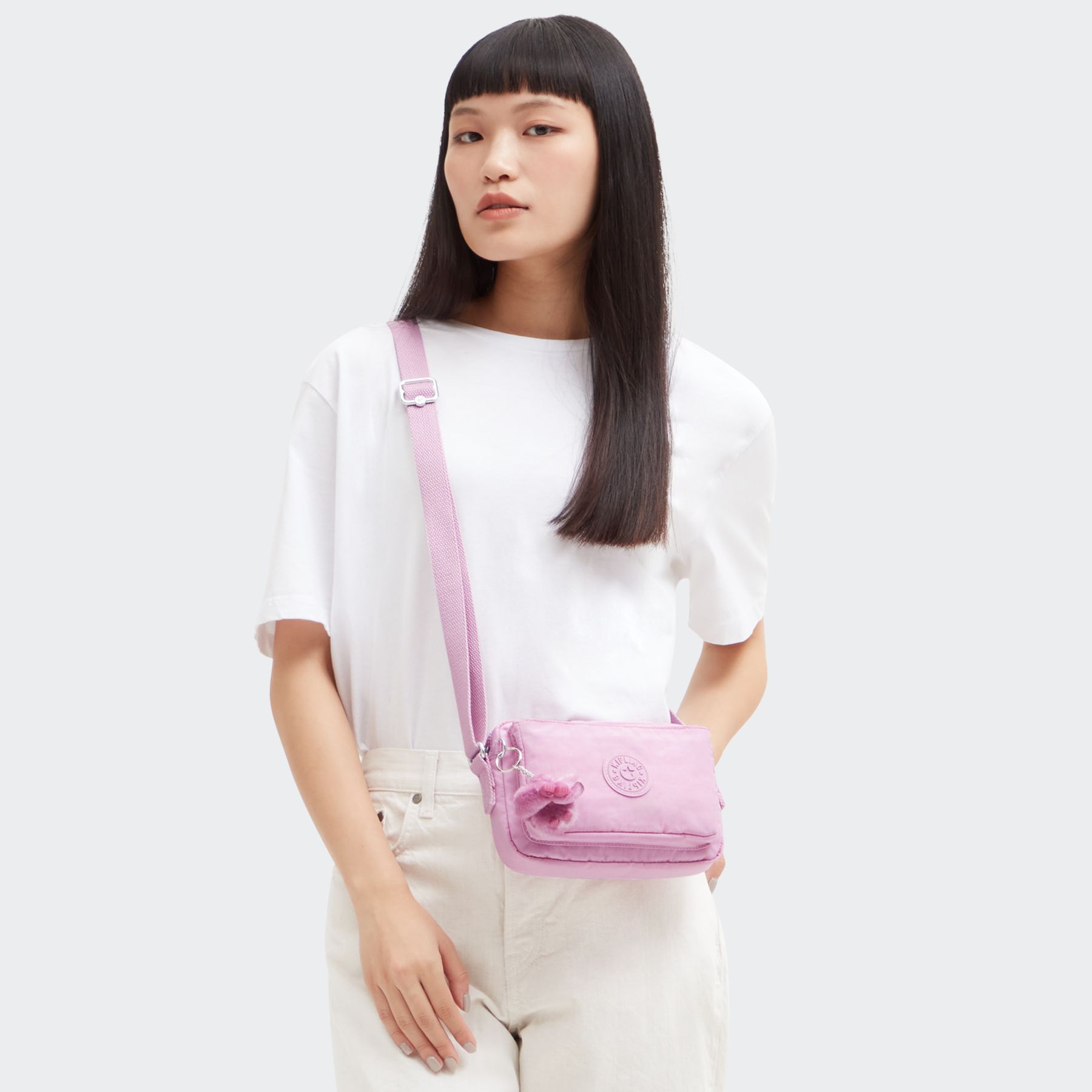 ABANU Mini Sac à Bandoulière avec Sangle Ajustable - Blooming Pink