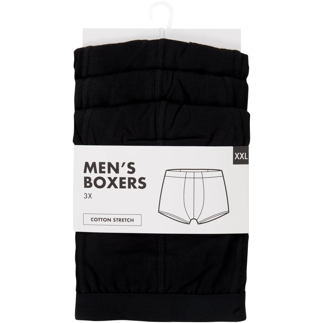 Boxershorts Maten M - XXL | 3 stuks