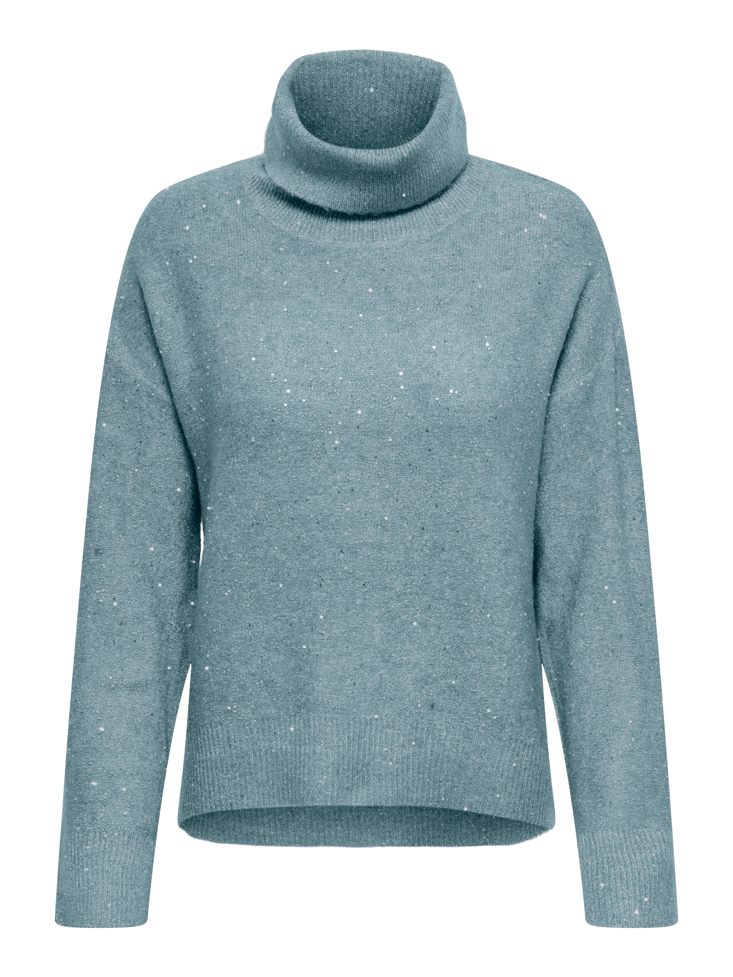 ONLY Rollkragenpullover »ONLARIZONA LS SEQUINS ROLLNECK PULL KNT«