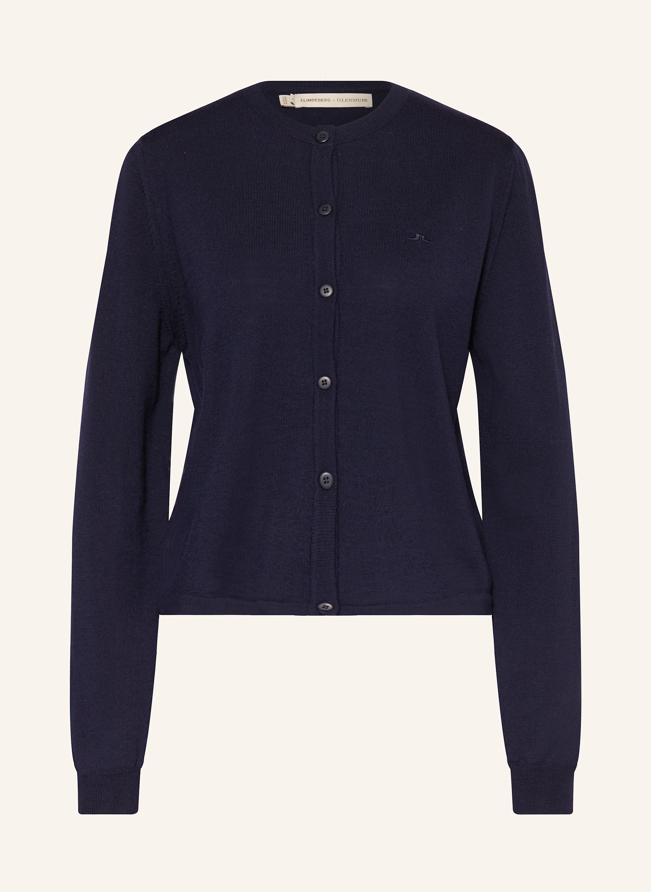 J.LINDEBERG Strickjacke aus Merinowolle
