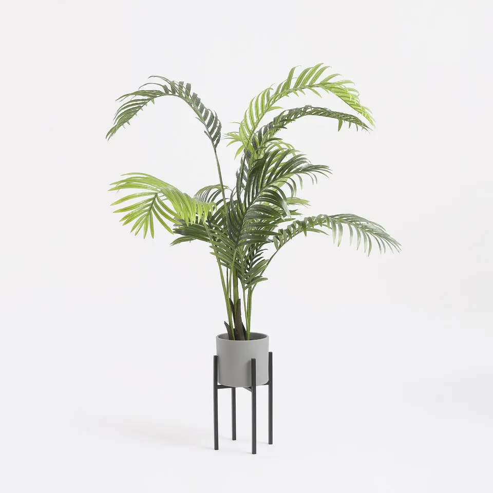 Mica Decorations Ascot Plantenstandaard L20,5 x B20,5 x H35 cm Zwart