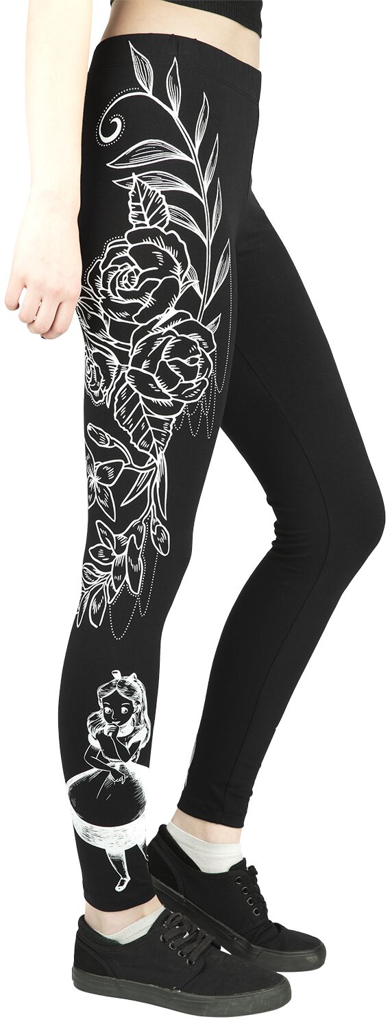 Flowers | Alice Au Pays Des Merveilles Legging