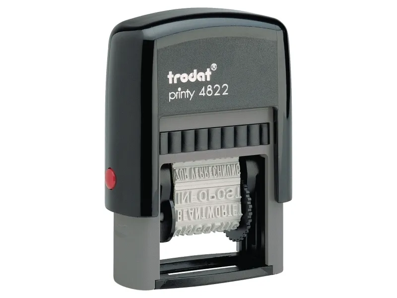 Stempel Printy 4822 m/12 standard tekster