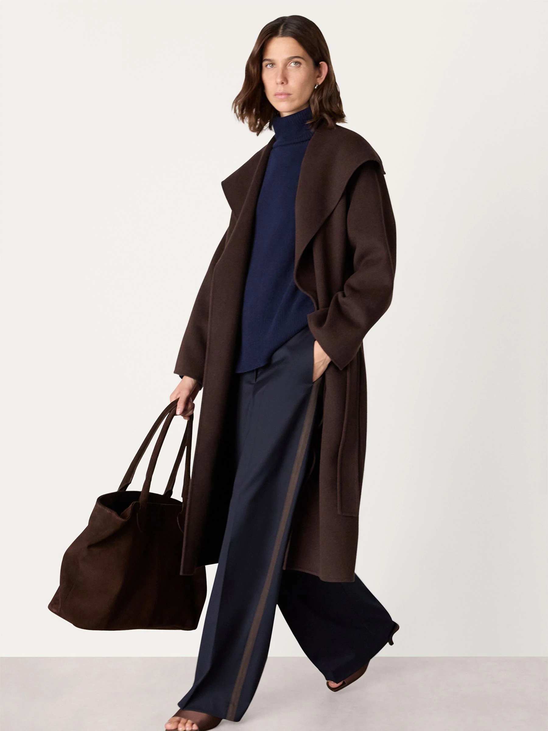 Whistles Cosima Double Face Coat