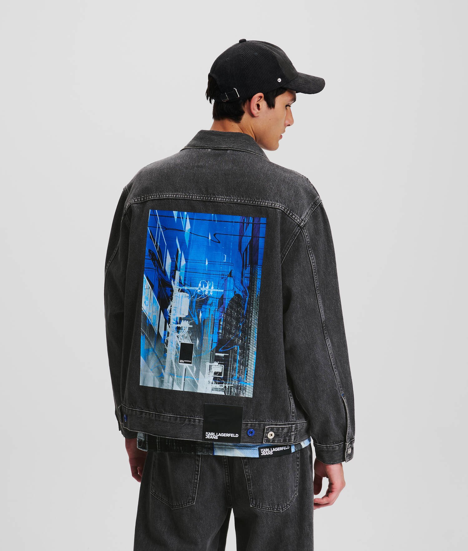 VESTE EN JEAN IMPRIMÉ TOKYO KLJ