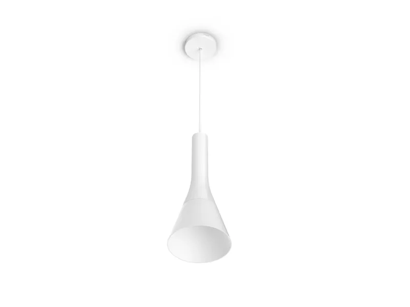 Philips Hue White ambiance Explore - Vedhængslampe - LED-lyspære - E27 - 6 W (tilsvarende 60 W) - klasse F - dagslys til varmtlys - 2200-6500 K - hvid