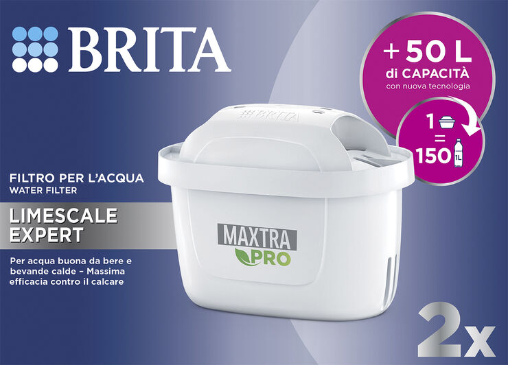 BRITA BRITA PACK 2 MXPRO CARTRIDGES Hvid