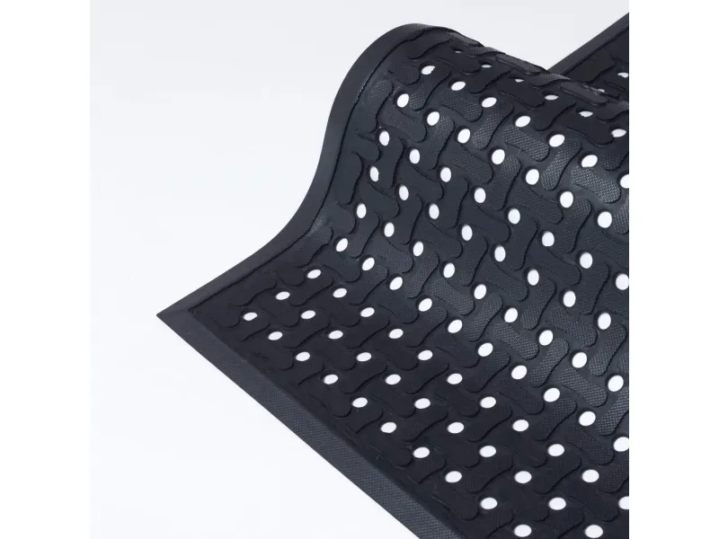 Arbejdsmåtte Comfort Flow 85x140cm sort