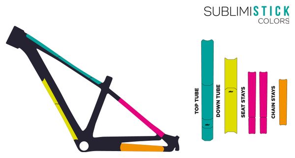 Kit Protection de Cadre Slicy Sublimistick Madman Brillant