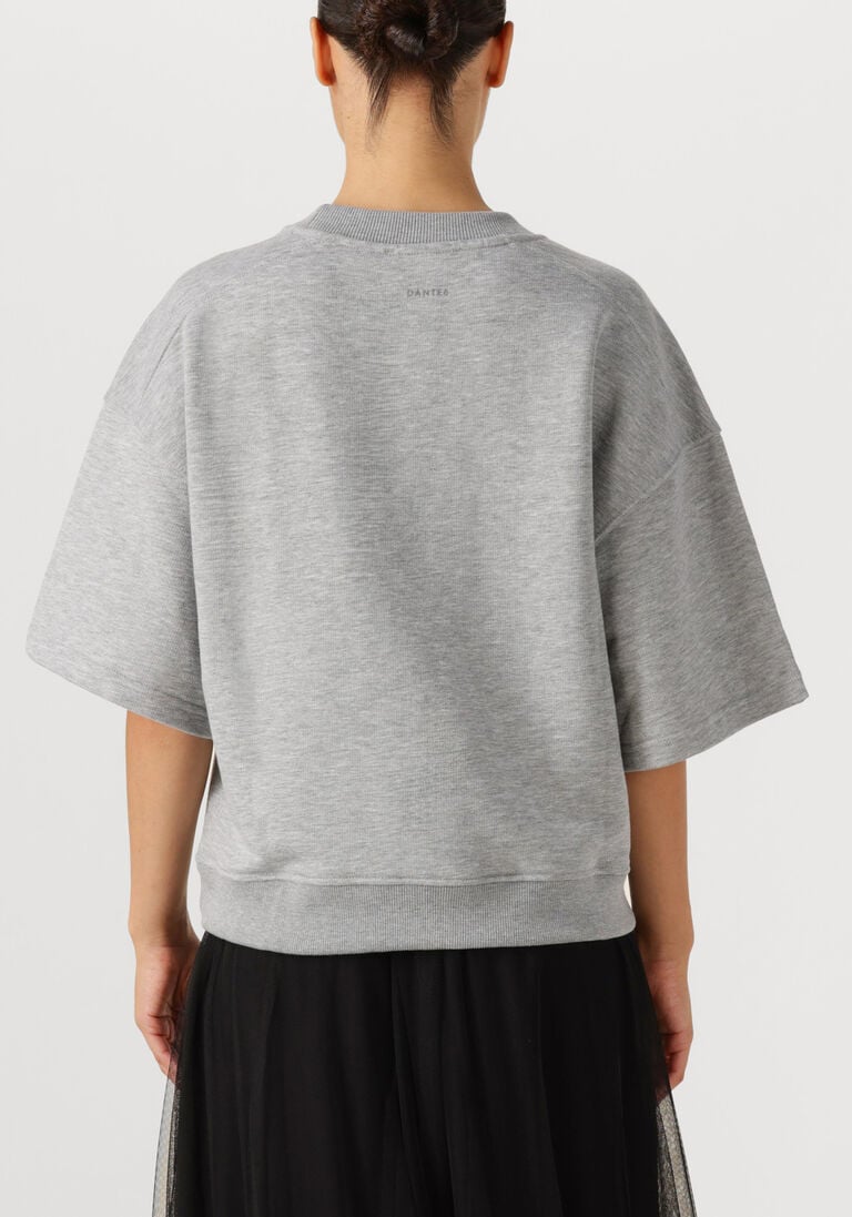 lichtgrijze dante6 sweater rogue kimono sleeve sweater