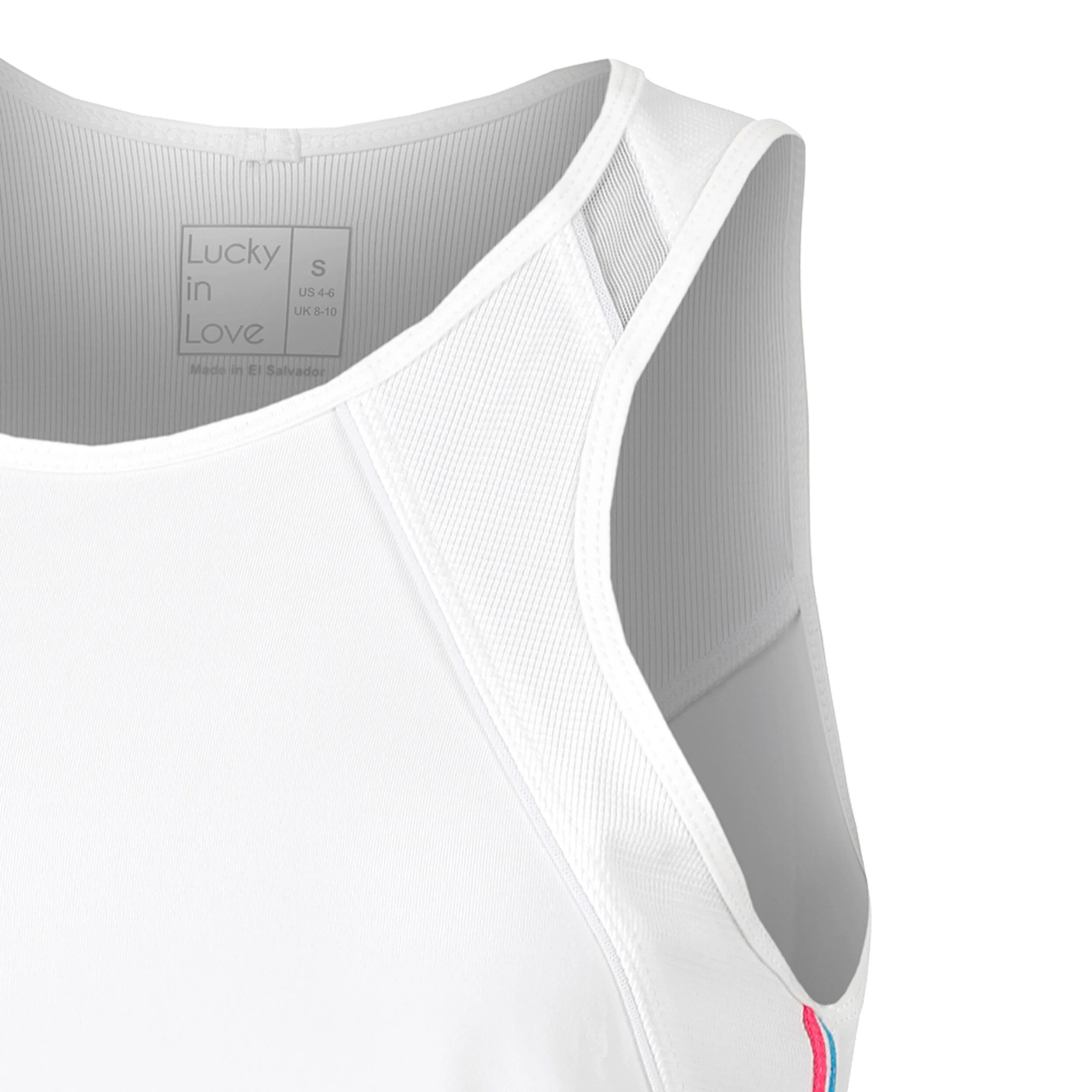 Lucky in Love Winning Streak Chill Débardeur Tank Top Femmes - Blanc