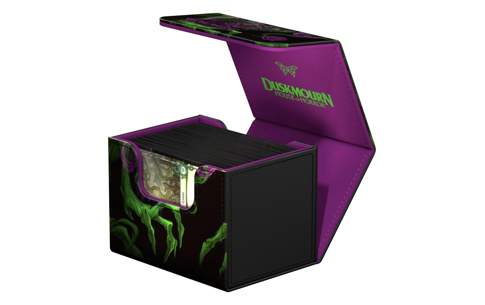 Kartenbox Sidewinder 100+ Xenoskin Duskmourn TyvarZur Aufbewahrung von Sammelkarten in Standardgrösse