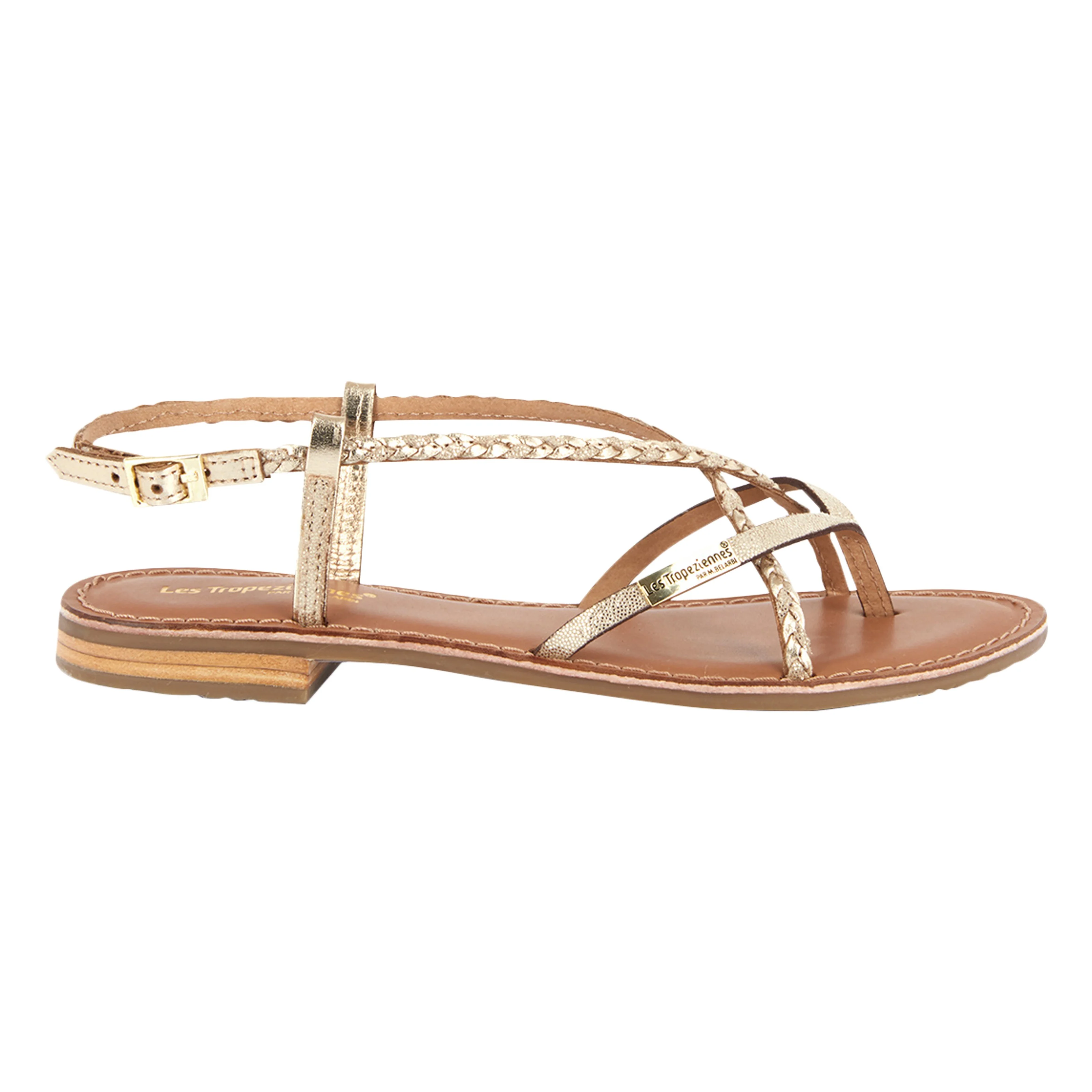 Sandales cuirmonatres | Doré