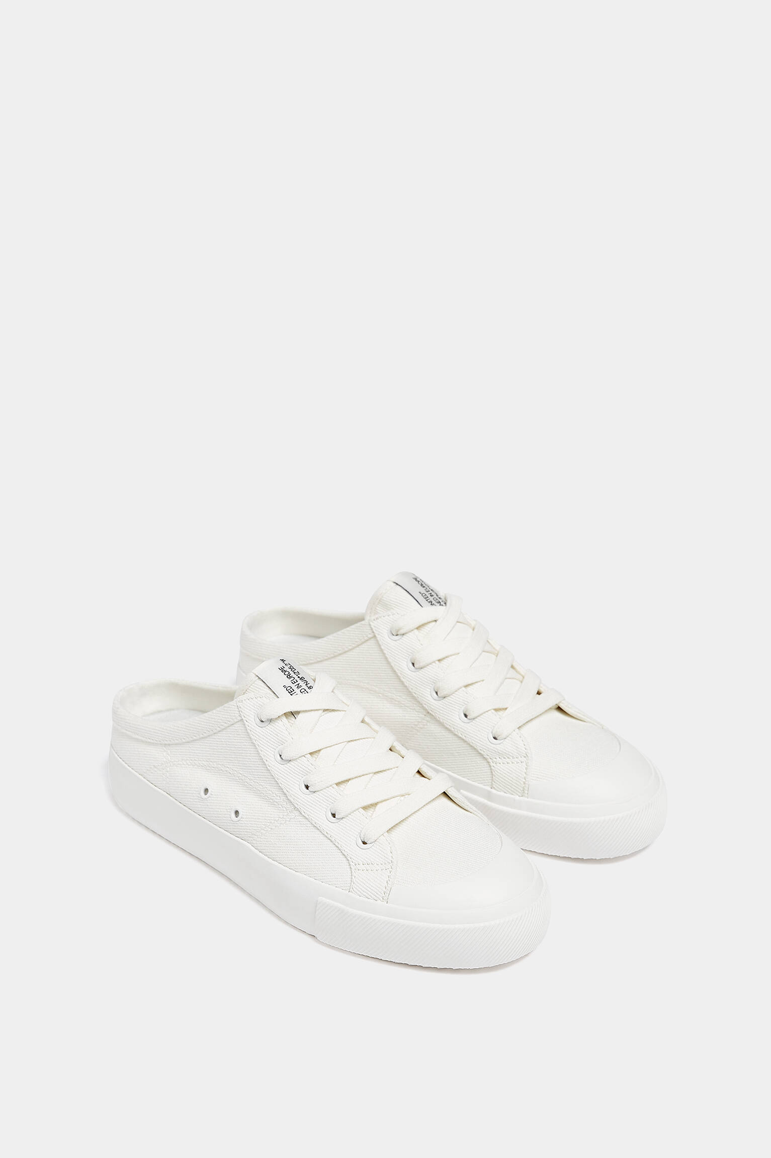 TÊNIS CASUAL SEM CALCANHAR - BRANCO