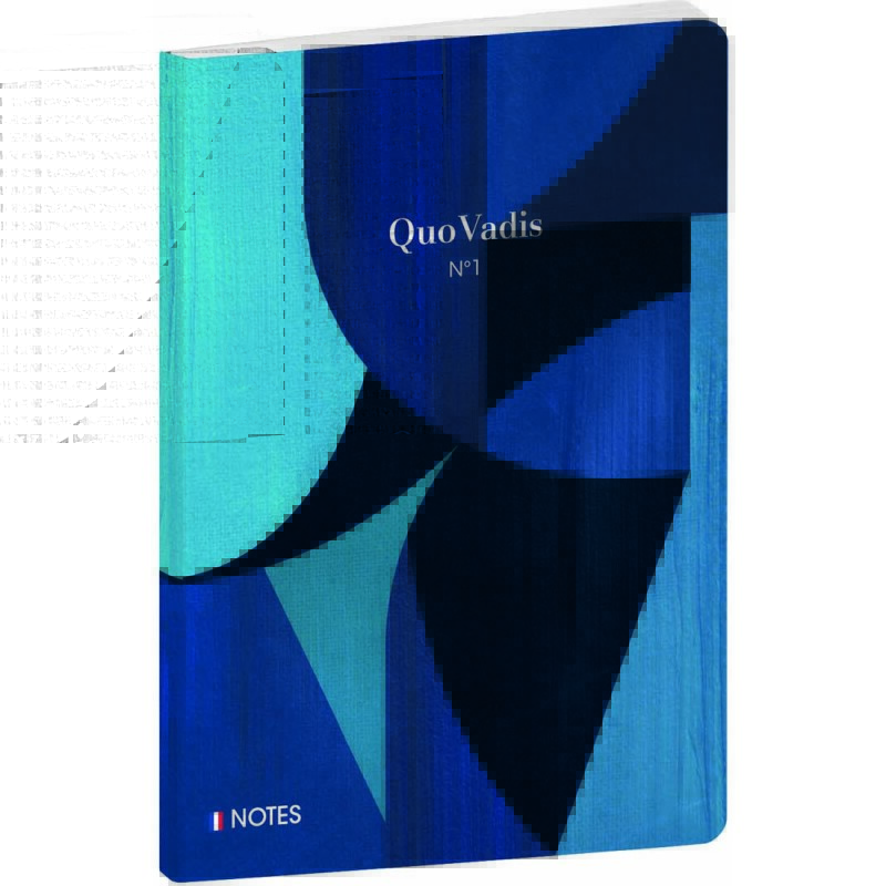 Quo Vadis - Carnet de notes - Iconique - Multicolore - Pages Lignées - 15x21 cm