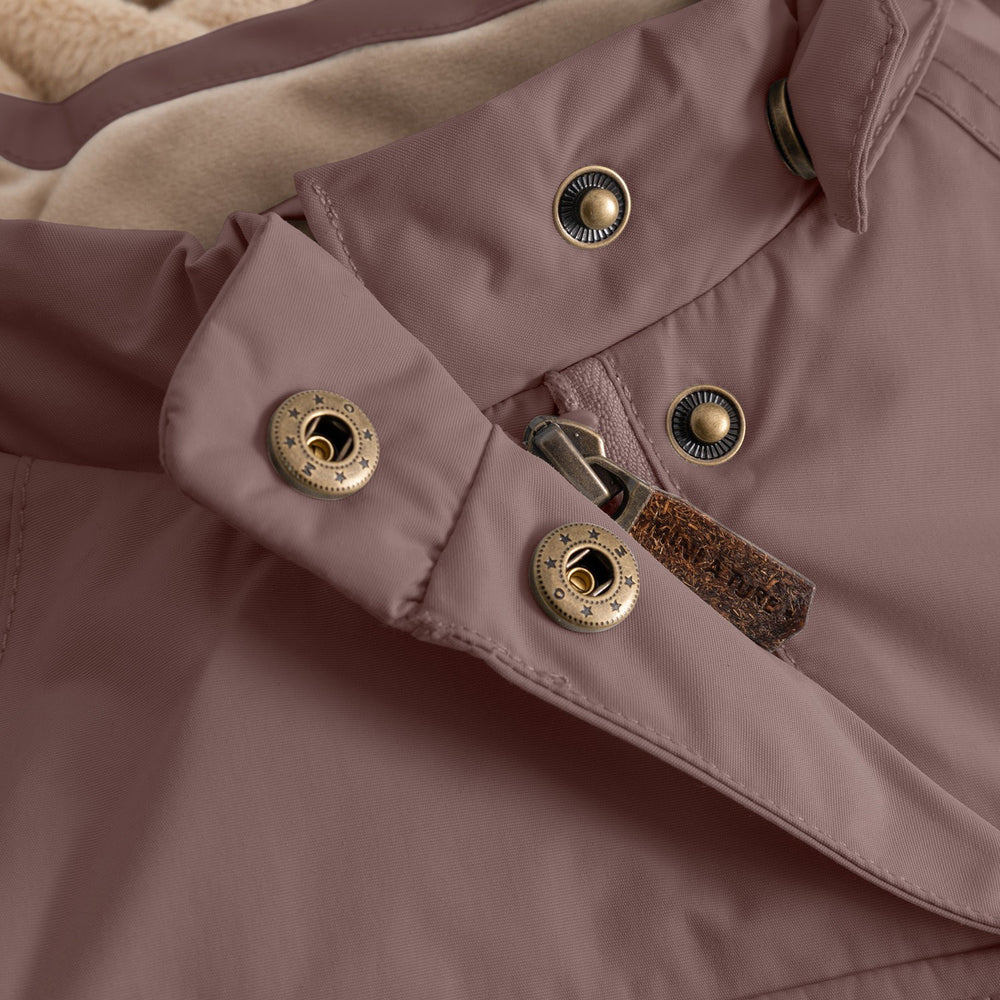 Køb Mini A ture Peppercorn Plum Matwang Fleece Lined Winter Jacket. GRS