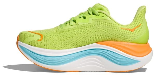 Chaussures Running Hoka Skyward X Vert/Bleu/Orange Femme