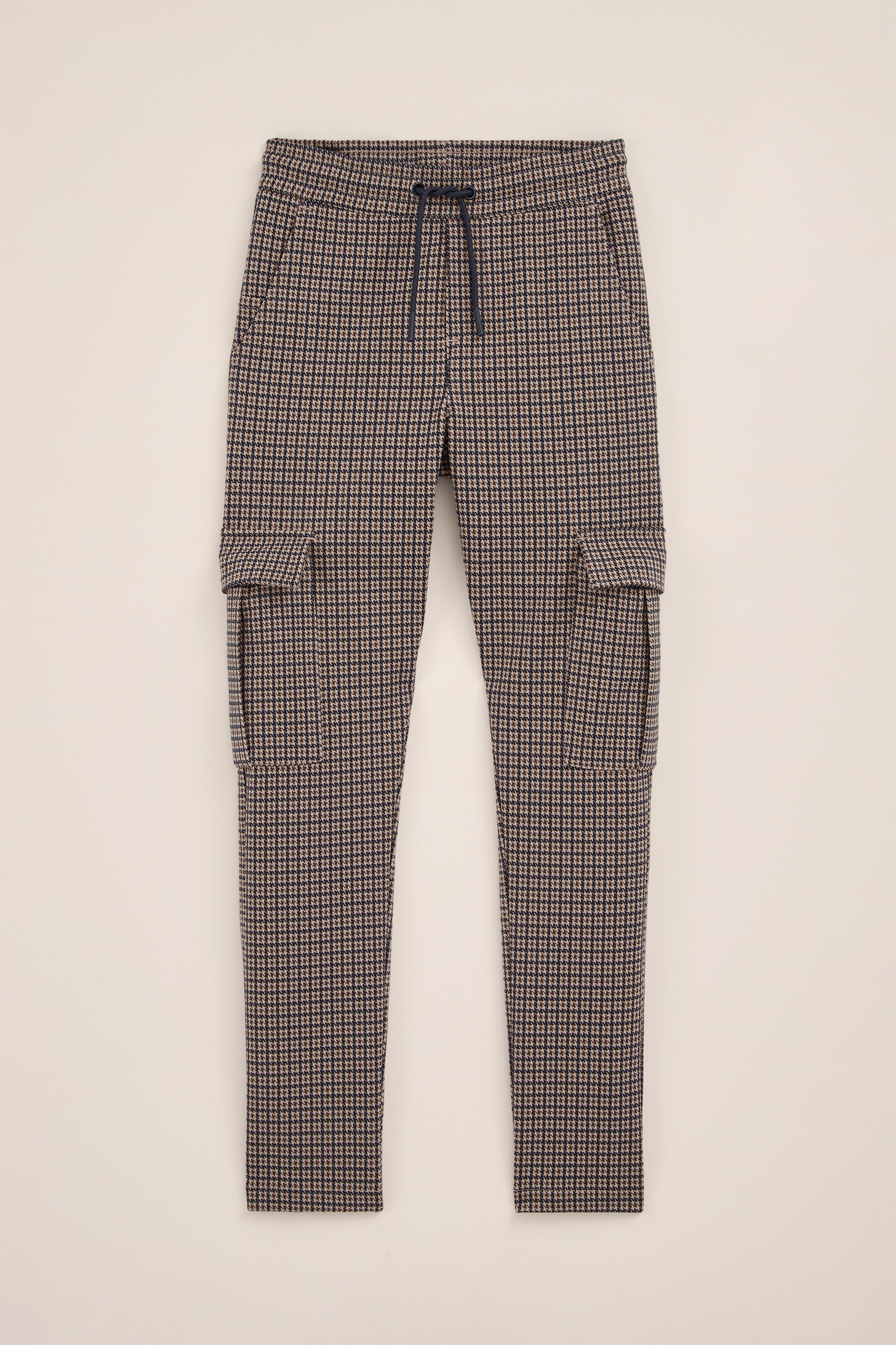 Jongens cargobroek met dessin Blue Ridge Donkerbruin