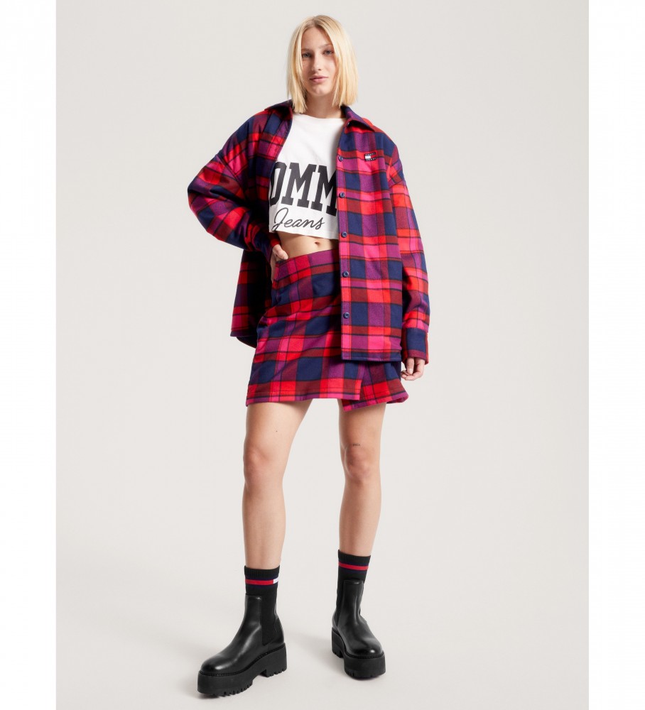 Botas Chelsea Tommy Jeans pretas de couro com plataforma - Salto de 6 cm -