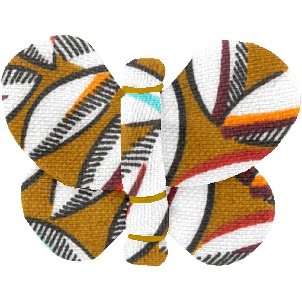 Barrette Petit Papillon Cabosses