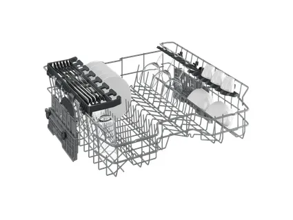 Beko b300 BDFN26430S, Fritstående, Fuld størrelse (60 cm), Sølv, Knapper, LED, 1,3 m