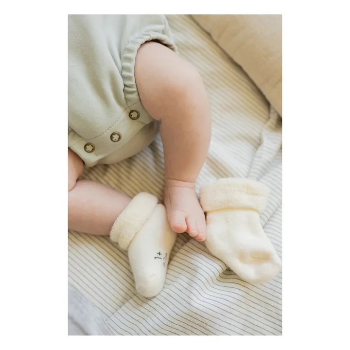 1+ in the family Chaussettes Gil | Ecru