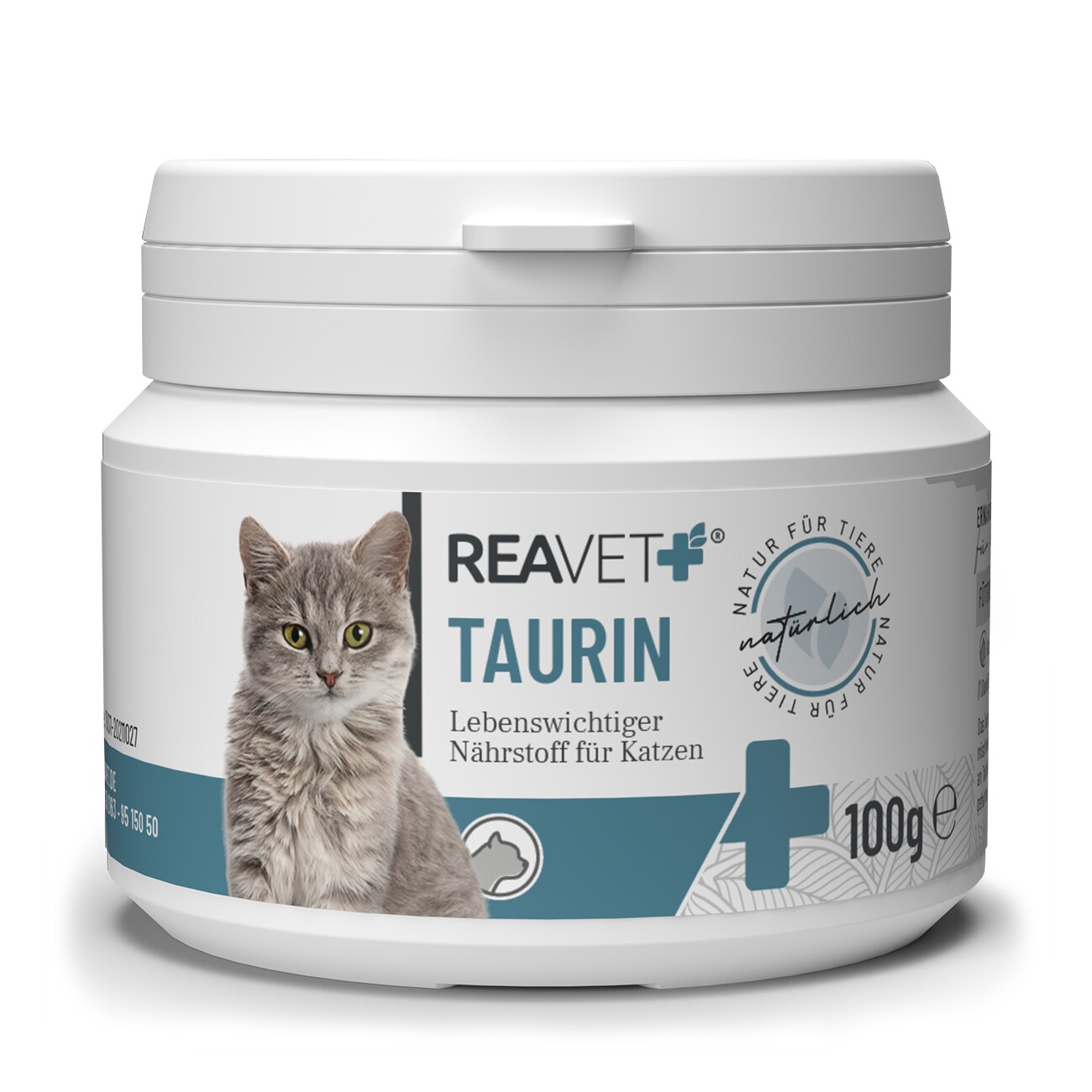 REAVET Taurin Pulver für Katzen 100g