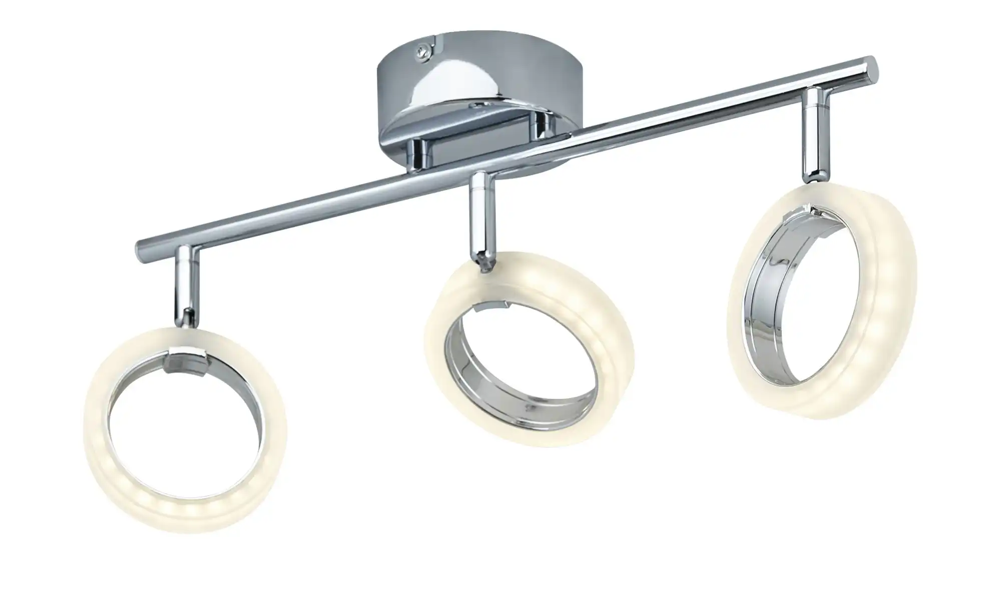 KHG LED-Deckenstrahler, 3-flammig, Acrylringe