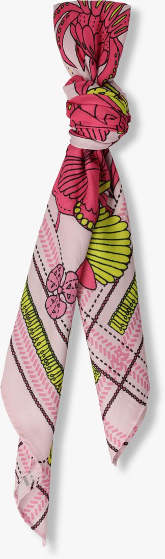 LOLLYS LAUNDRY roze lollys laundry sjaal big scarf