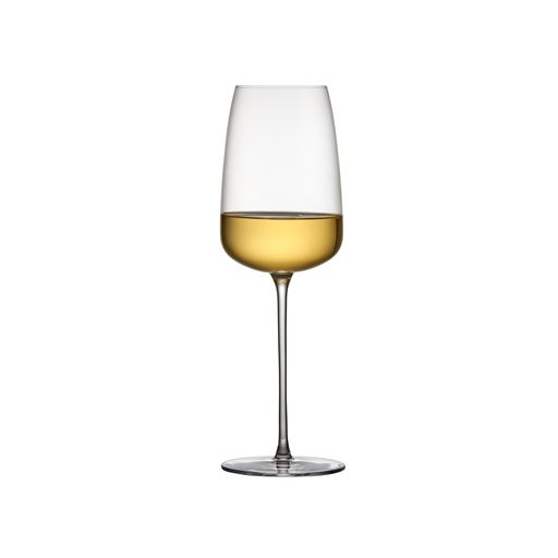 Lyngby Glas Veneto 2-pak Hvidvinsglas, Klar, 48 cl
