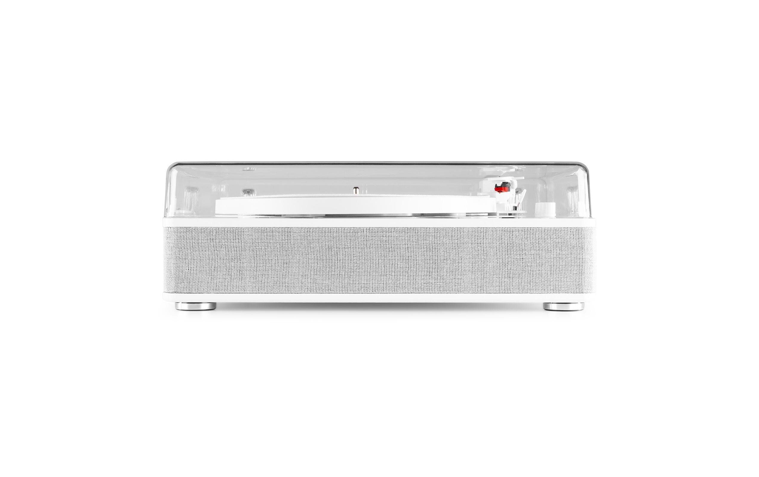 Plattenspieler mit Bluetooth RP162 Weiss<br>Retro Plattenspieler mit Bluetooth, USB-Player und Umwandlungsmöglichkeit für Schallplatten