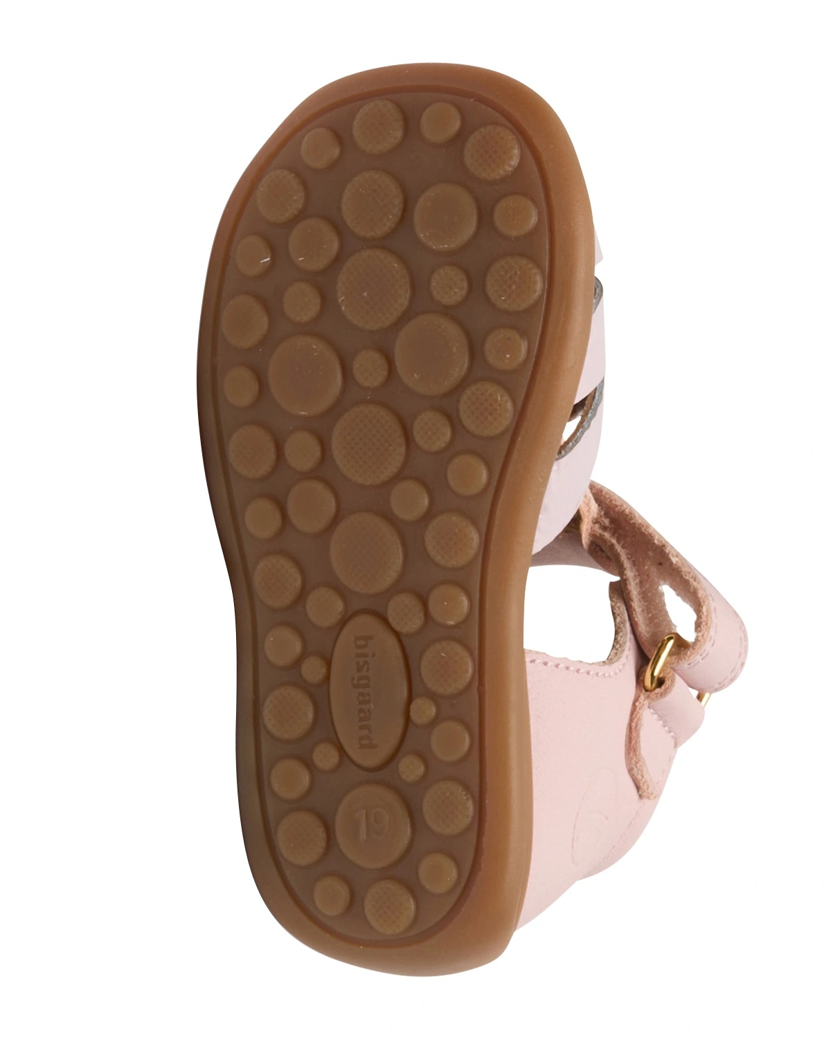 Lauflern-Sandalen JESSIE mit Zehenschutz in bubble gum