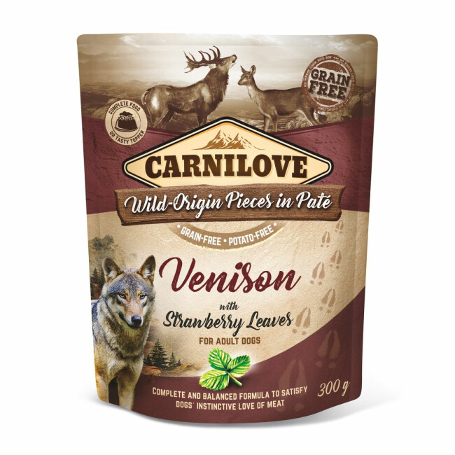 Carnilove Pouch pâtée 300 g pour chien adulte
