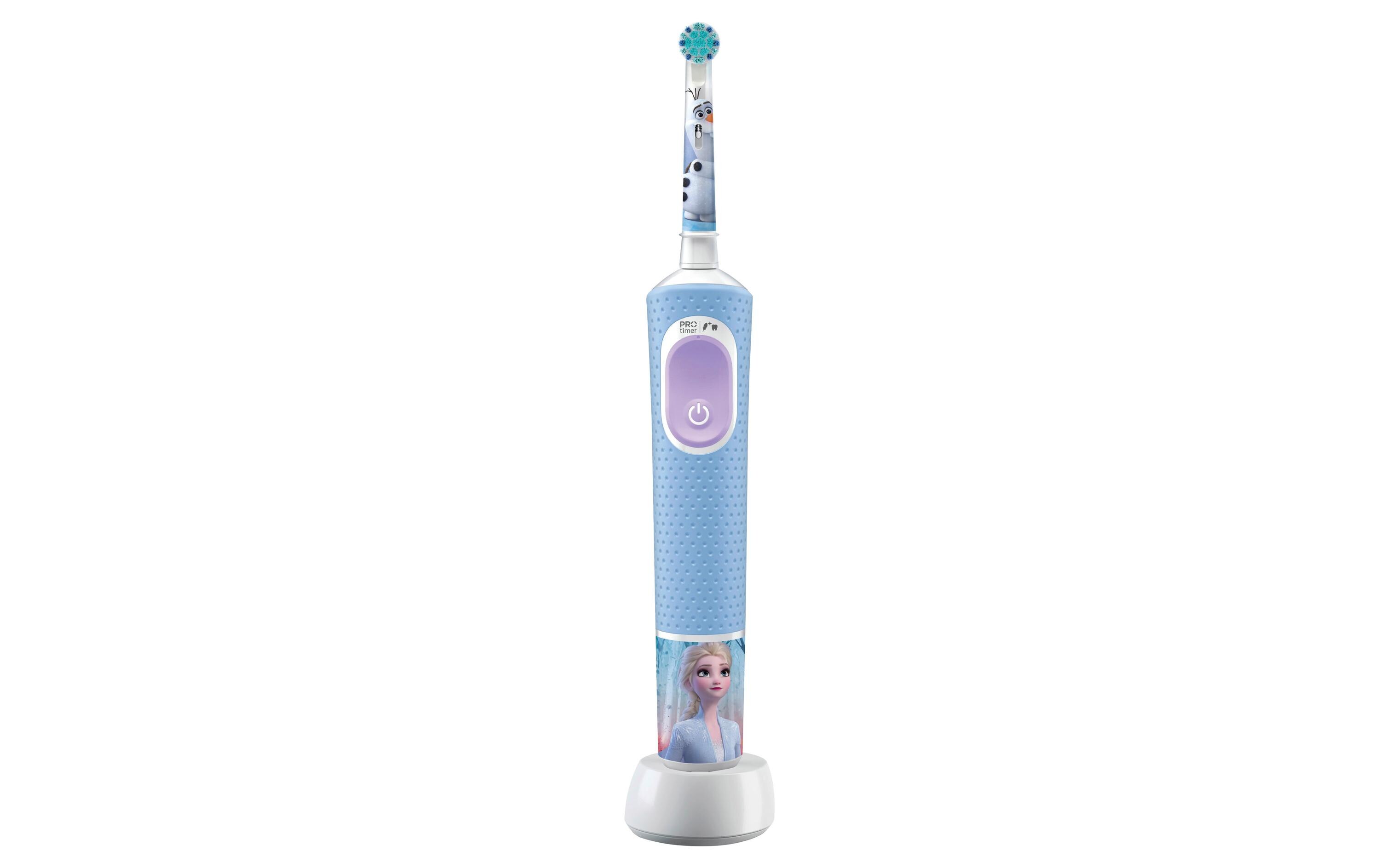 Rotationszahnbürste Vitality Pro Kids Frozen HellblauElektrische Zahnbürste Disney