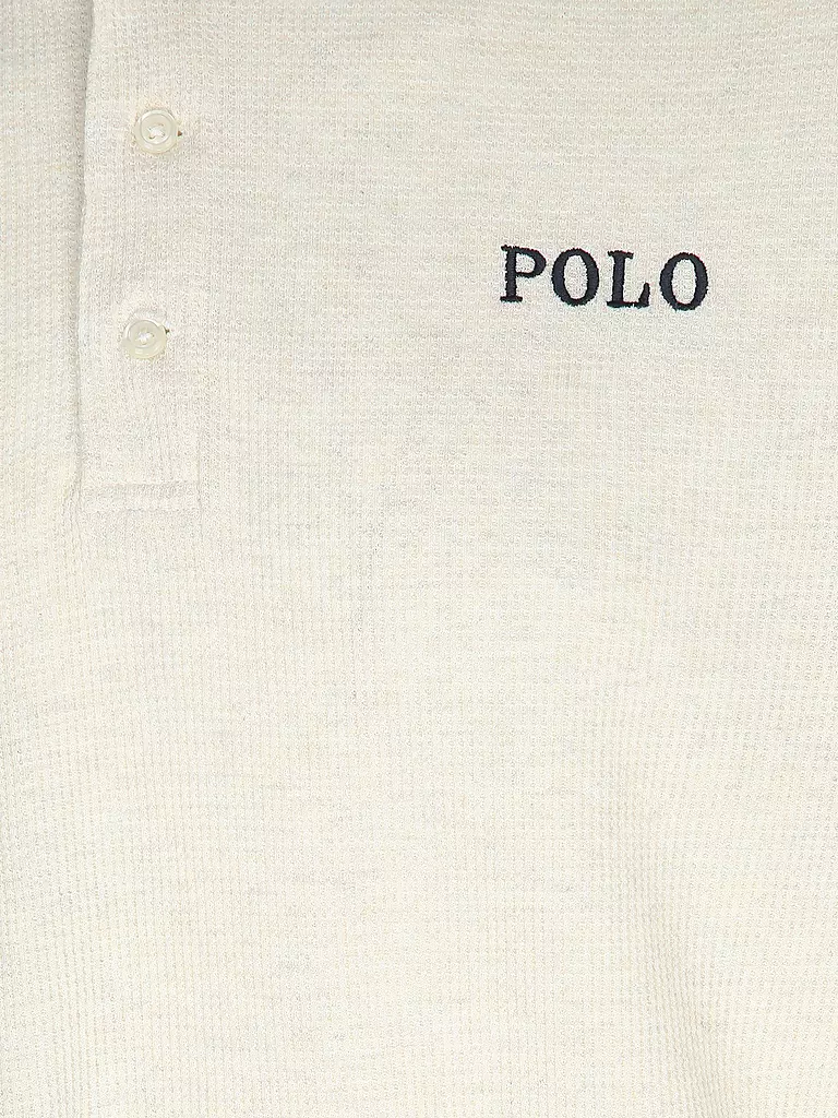 POLO RALPH LAUREN Pyjamashirt HENLEY creme