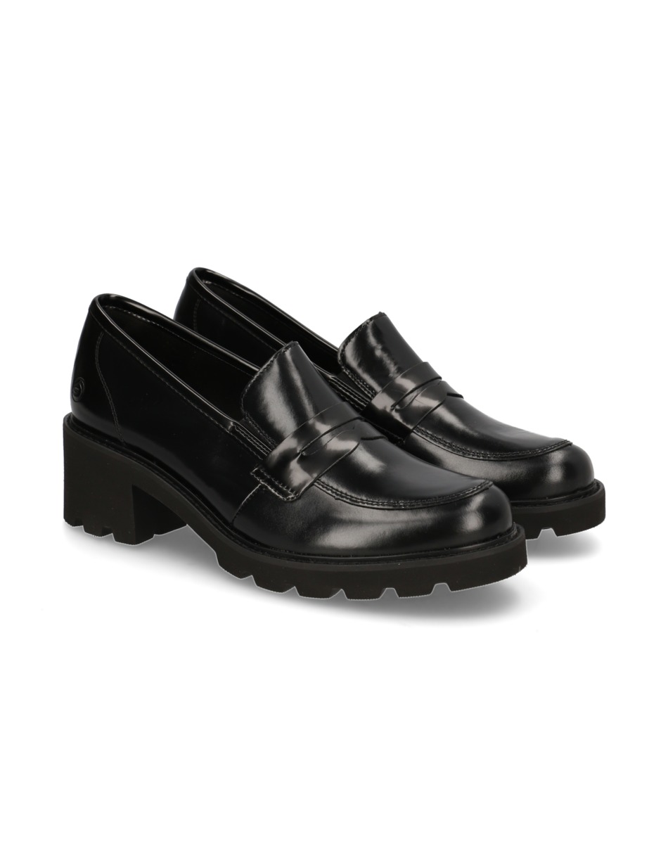 Lederkombination Slipper
