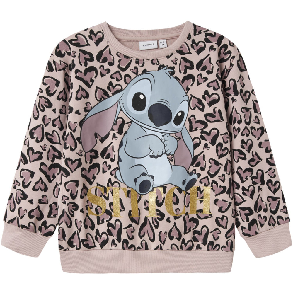Køb Name It Burnished Lilac Nmfjanni Stitch Nreg Sweat Unb Wdi