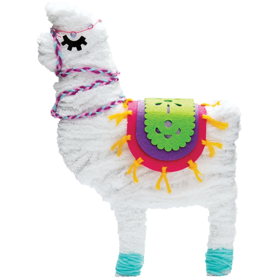 4M KidzMaker - Lama Puppe Mehrfarbig