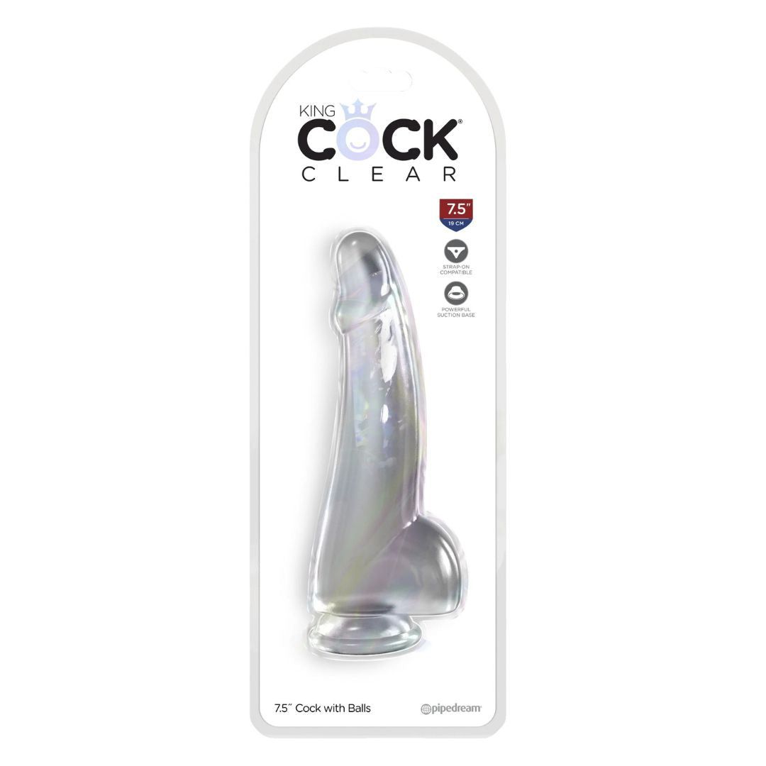 Naturdildo, King Cock Clear