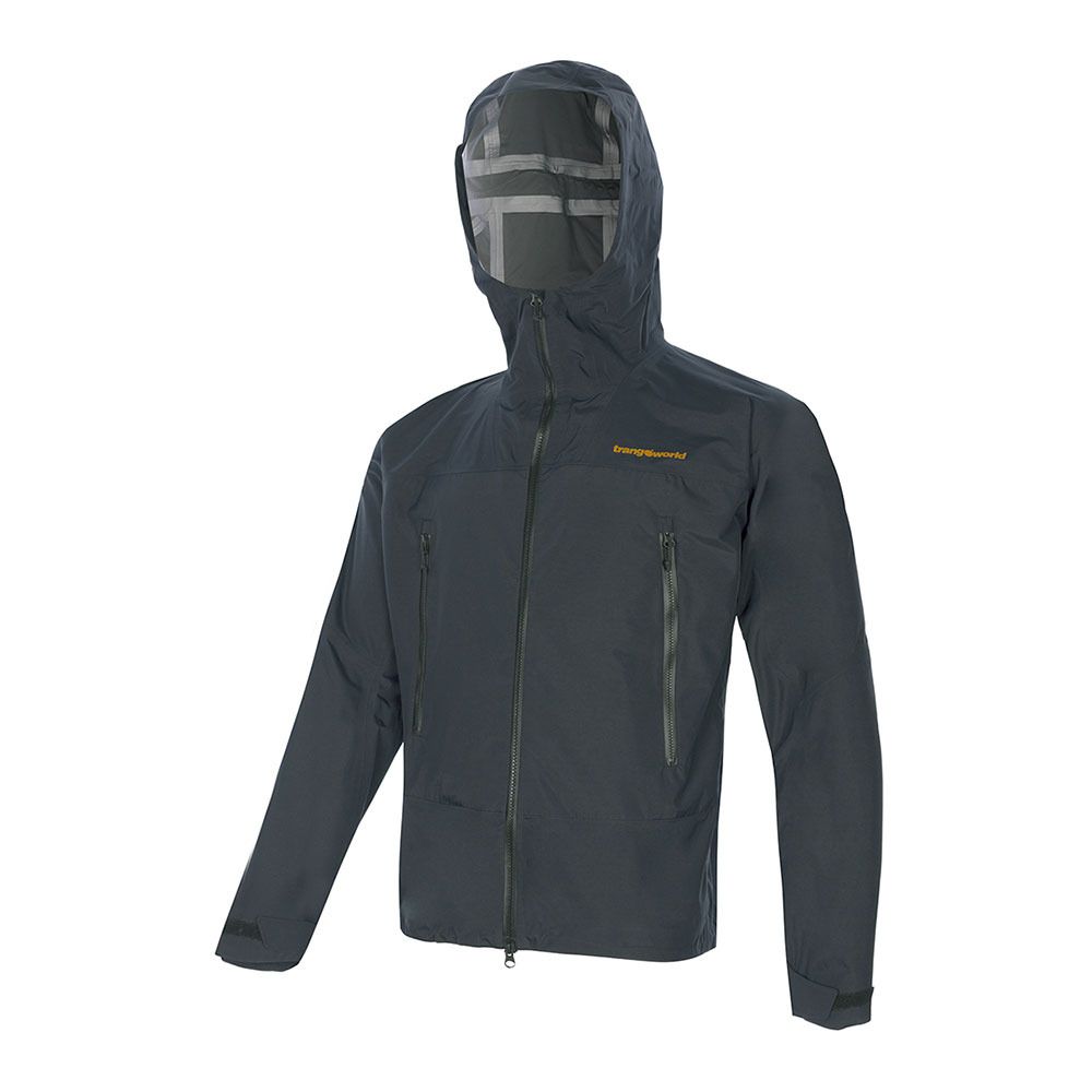 Trangoworld TRX2 HYBRID LT PRO - Veste Homme black/sulphur spring