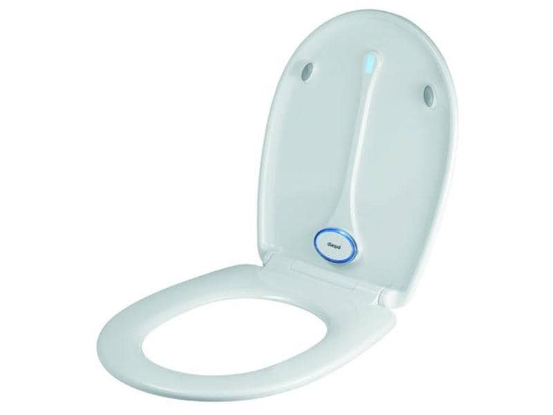 diaqua® Toilettensitz Sidney LED, Weiss WC-Sitz mit Absenkautomatik