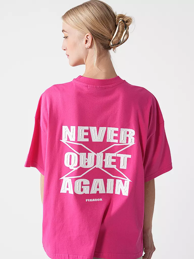 PEGADOR T-Shirt BELLY HEAVY pink